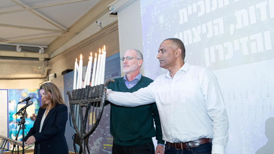 אירוע הדלקת נר שמיני של המשפחות השכולות