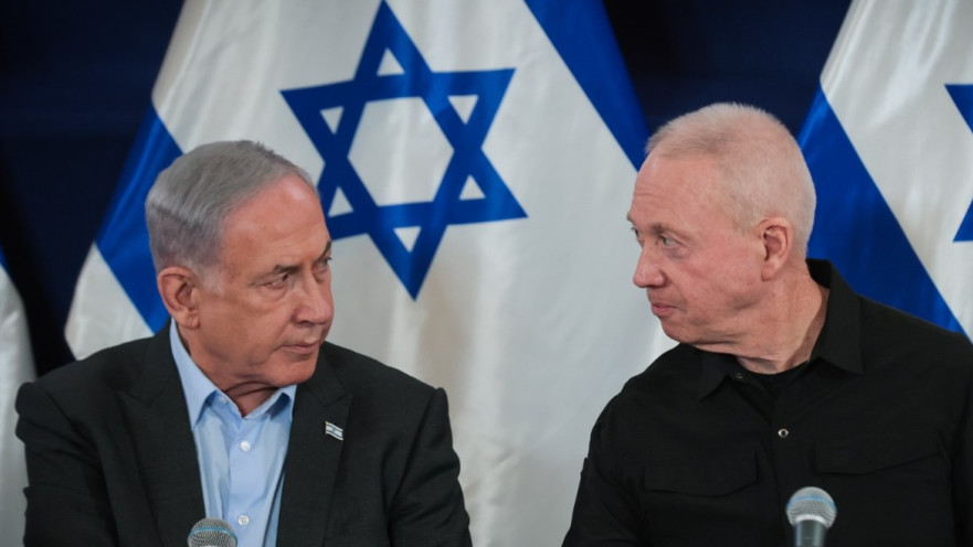 בנימין נתניהו, יואב גלנט