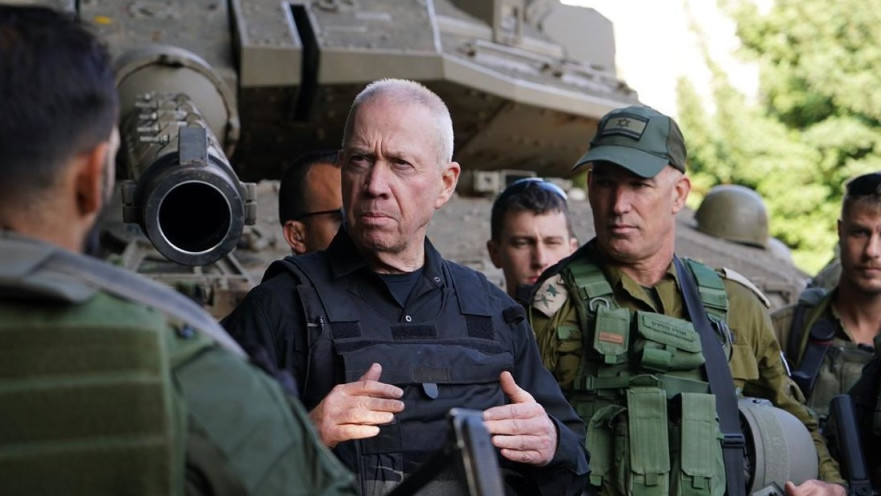 שר הביטחון יואב גלנט בהערכת מצב בצפון