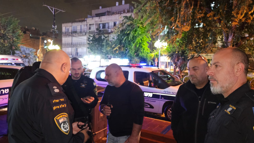 זירת הרצח בחולון 