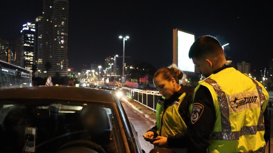 מבצע אכיפת תנועה מוגבר של מרחב דן
