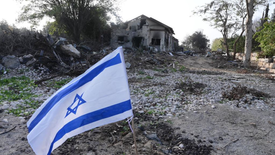 נזקי הטבח בקיבוץ בארי