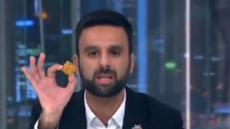 יוסף חדאד מחקל בקלאווה באולפן רשת 13