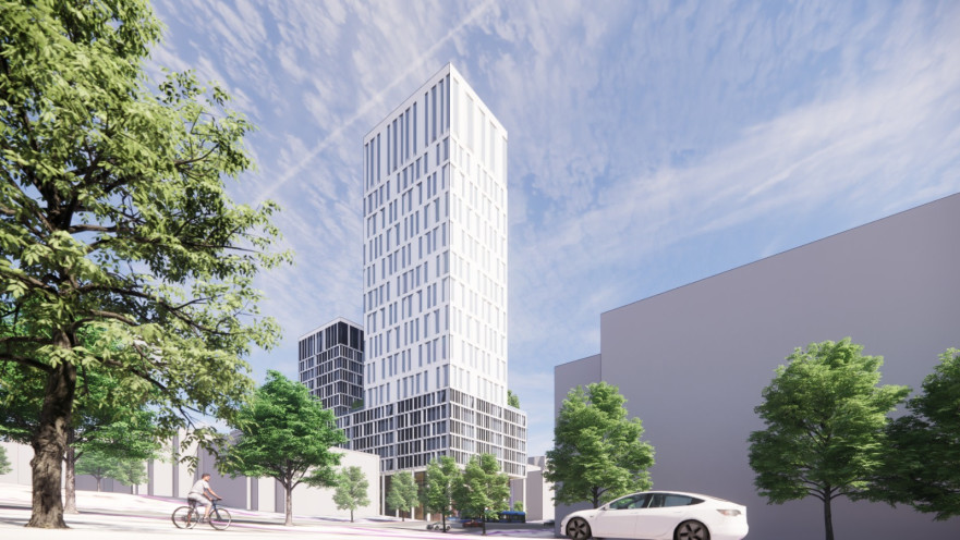 הדמיית המתחם החדש