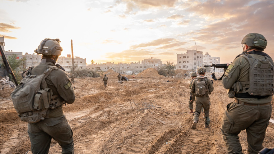 כוחות צה"ל ברצועת עזה - חרבות ברזל