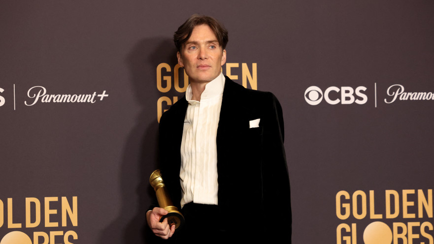 קיליאן מרפי בטקס גלובוס הזהב ב-81