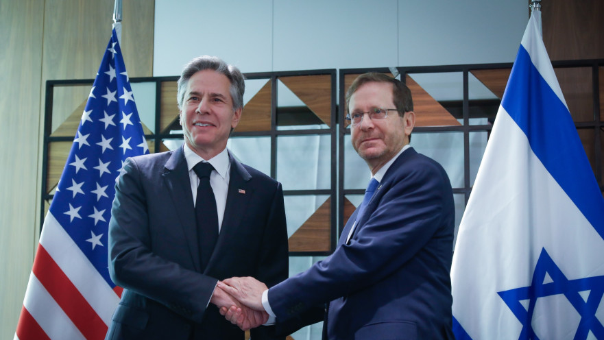 יצחק הרצוג, אנתוני בלינקן 