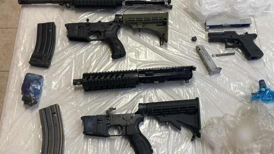 אמל"ח בלתי חוקי שנתפס