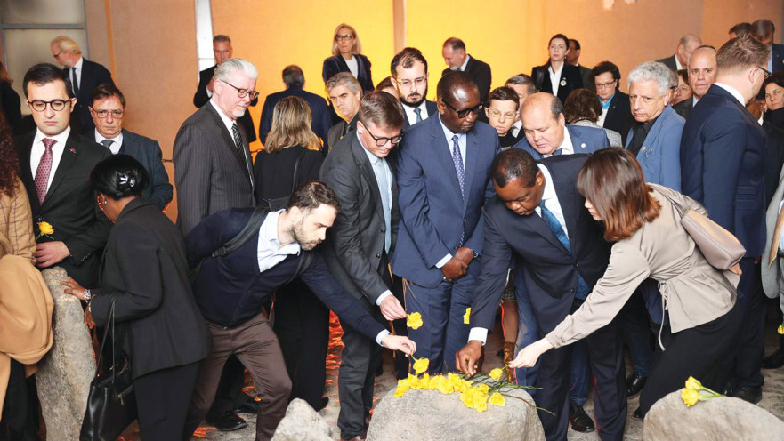 טקס יום השואה הבינלאומי