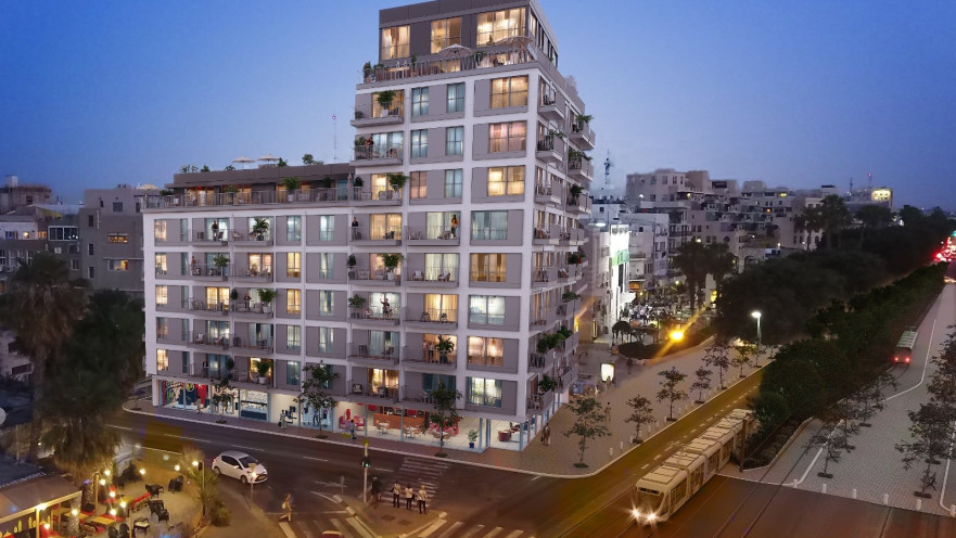 הדמיית פרויקט נוגה 1 של חברת יוסי אברהמי