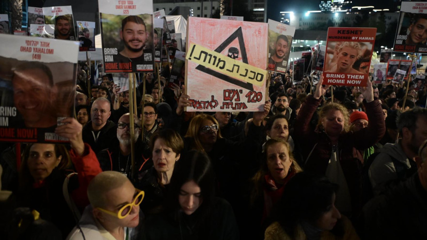 עצרת למען החטופים