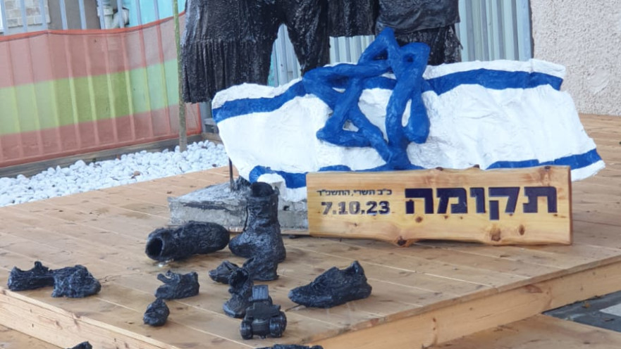אנדרטת התקומה של תלמידי תיכון טכנולוגי עתיד קרית מוצקין  