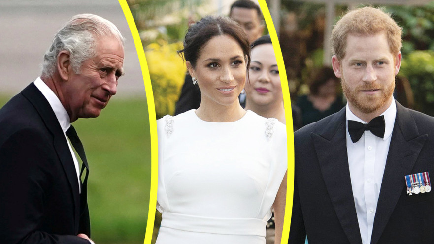 הנסיך הארי, מייגן מרקל, המלך צ'ארלס