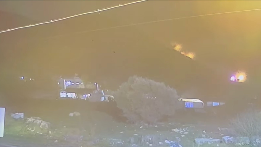 נפילת רקטות במירון