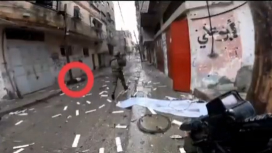 מתוך תיעוד סיירת גבעתי בחאן יונס