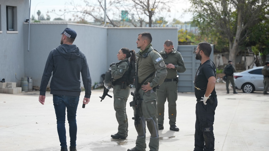 מהחיפושים של המשטרה ומג"ב