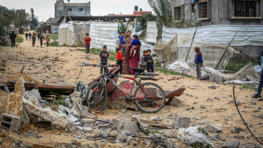 פלסטינים ברפיח