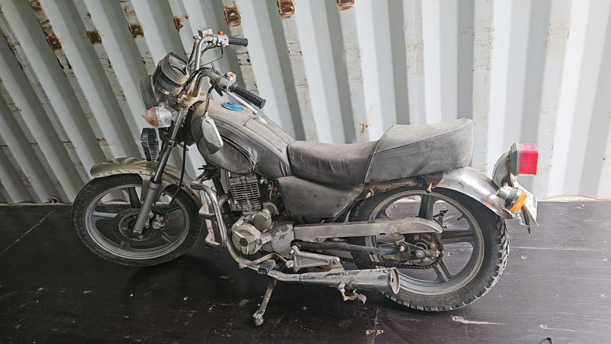 האופנוע שנתפס