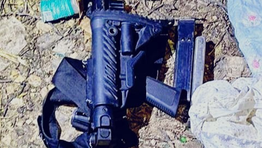 הנשק שנתפס בגליל