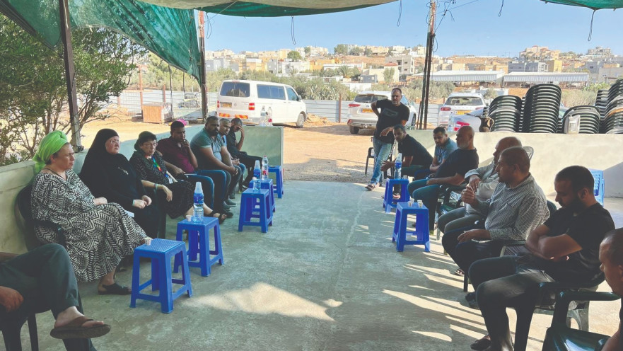 אנשי "צו 7" בביקור אצל משפחה שכולה