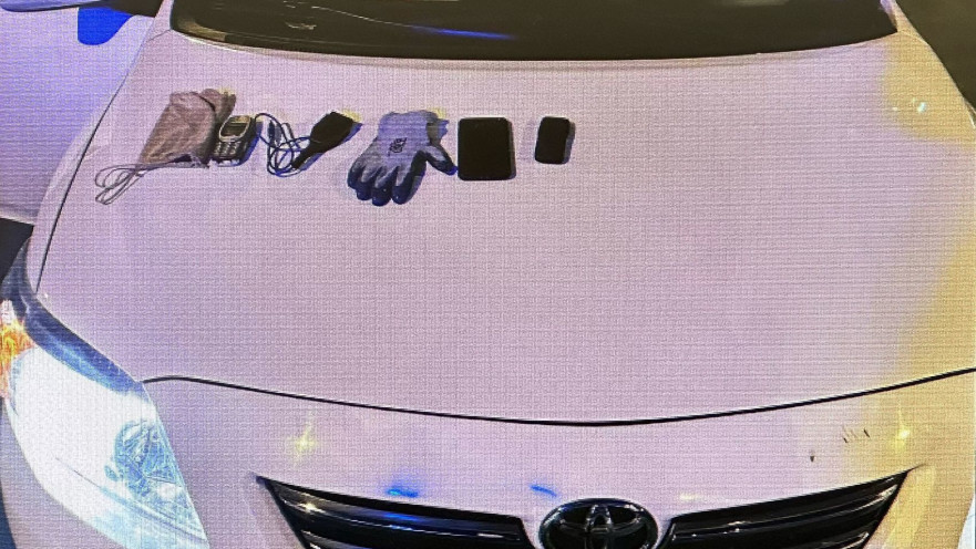 הרכב שאותר בסריקות המשטרה