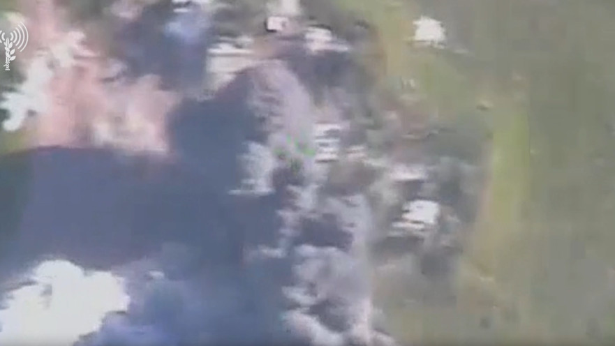 תקיפת תשתיות צבא סוריה בהם פעל חיזבאללה