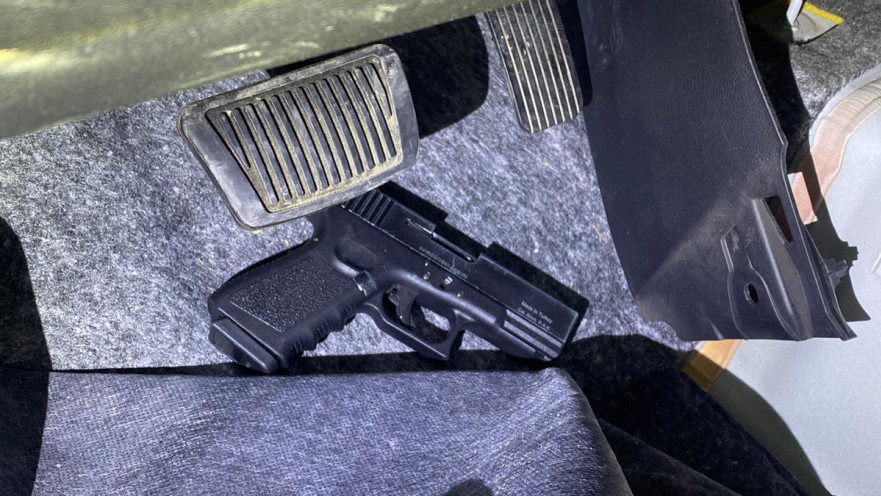 האקדח שאותר ברכב סמוך לירושלים