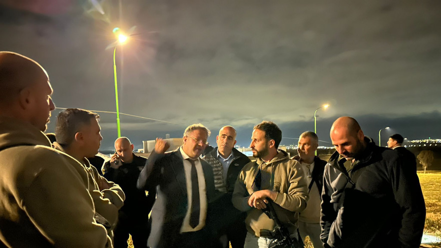 השר לביטחון לאומי איתמר בן גביר בביקור בנגב