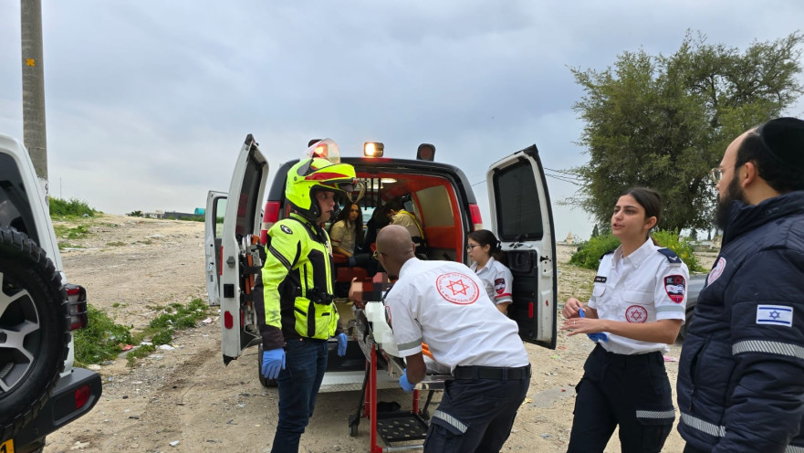 תאונה בלוד, ילד בן 10 נפצע קשה