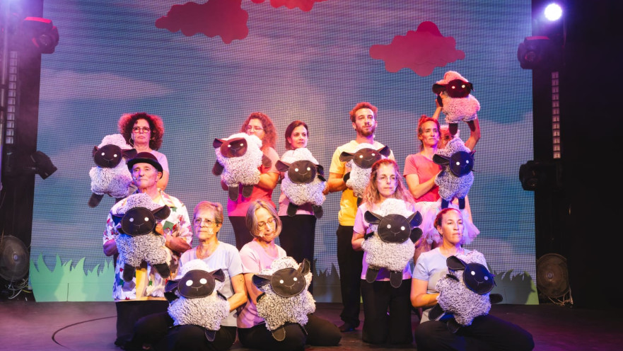 פורים בקיבוץ ניר יצחק