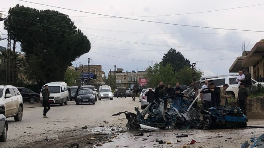 תקיפת רכב באזור הבקאע בלבנון