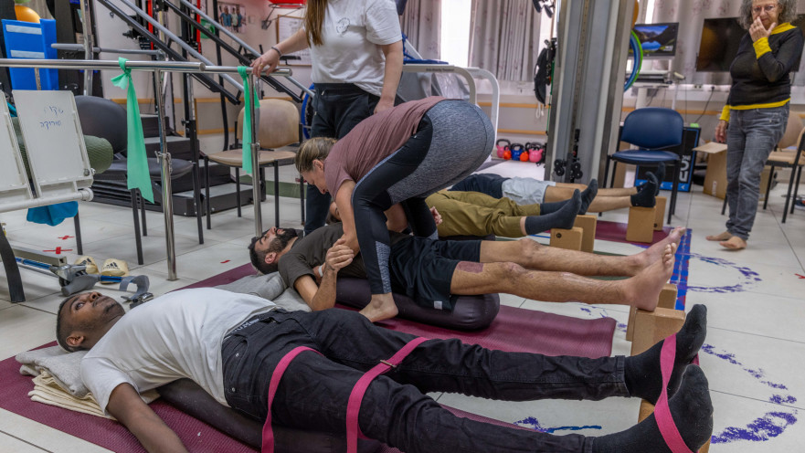 מחלקת השיקום ב"סורוקה"