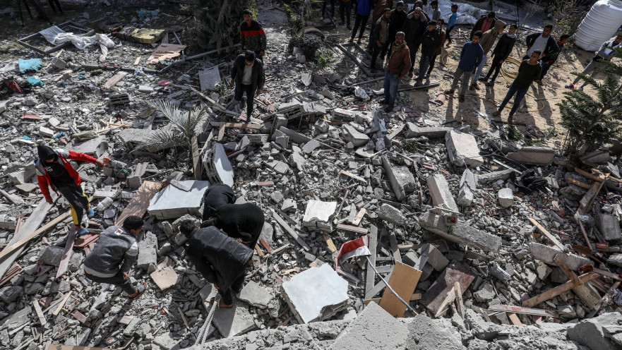 הריסות בעזה