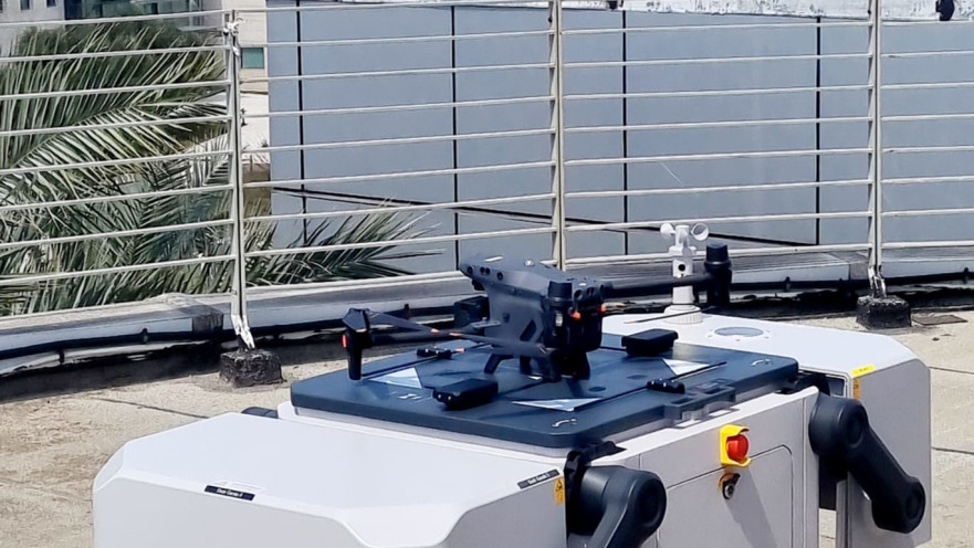 ניסוי הרחפנים האוטונומיים הראשון מסוגו בקיסריה