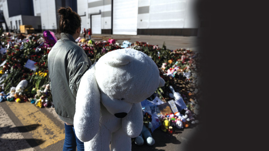 זירת הפיגוע במוסקבה