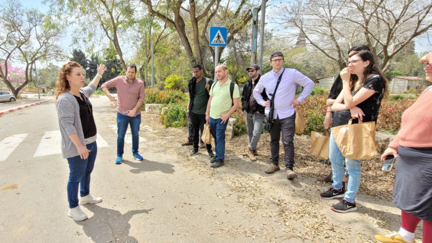 סיור אנשי מאהל המילואמניקים 