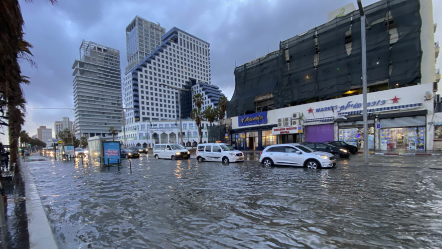 הצפה בתל אביב