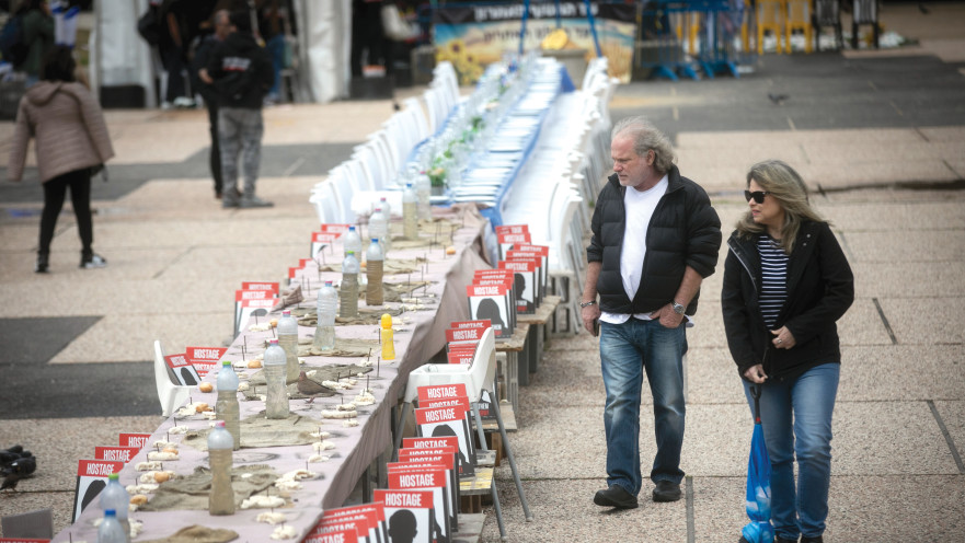 כיכר החטופים בתל אביב, השבוע