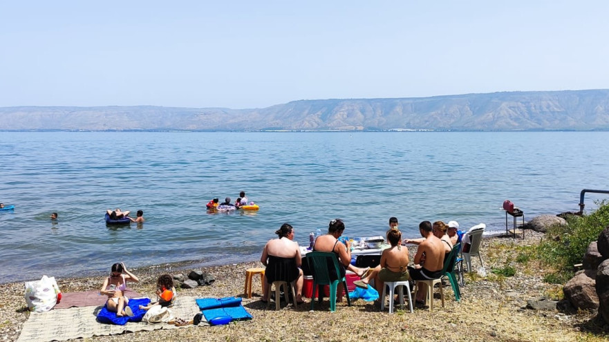 חוף סוסיתא בכנרת