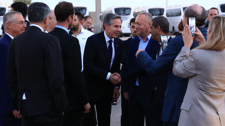 בלינקן בנמל אשדוד