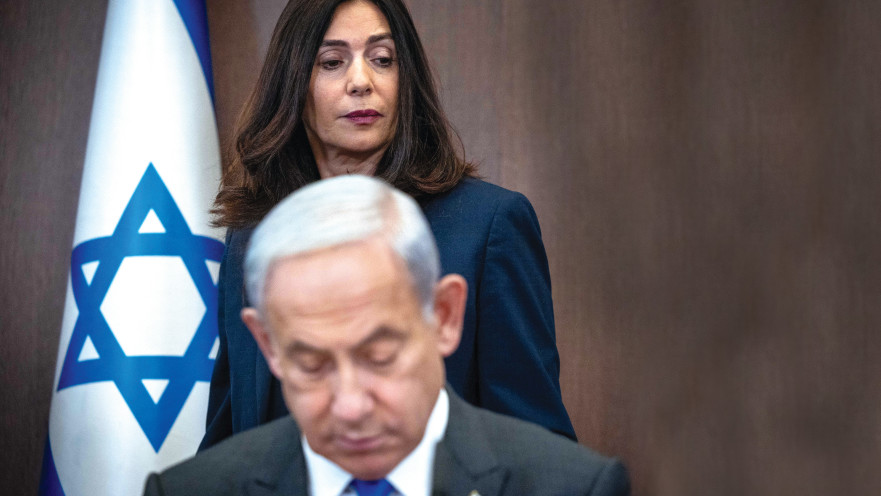 השרה מירי רגב וראש הממשלה בנימין נתניהו