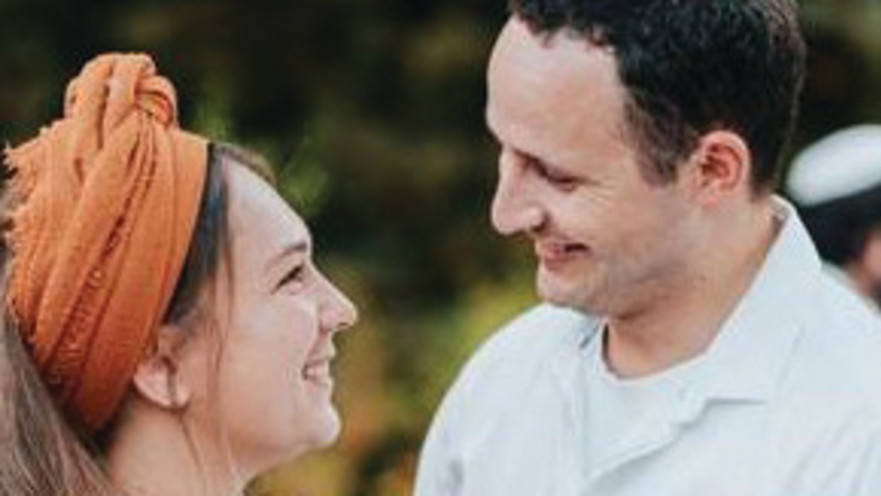 ענת מאיר עם בעלה, דוד מאיר ז"ל