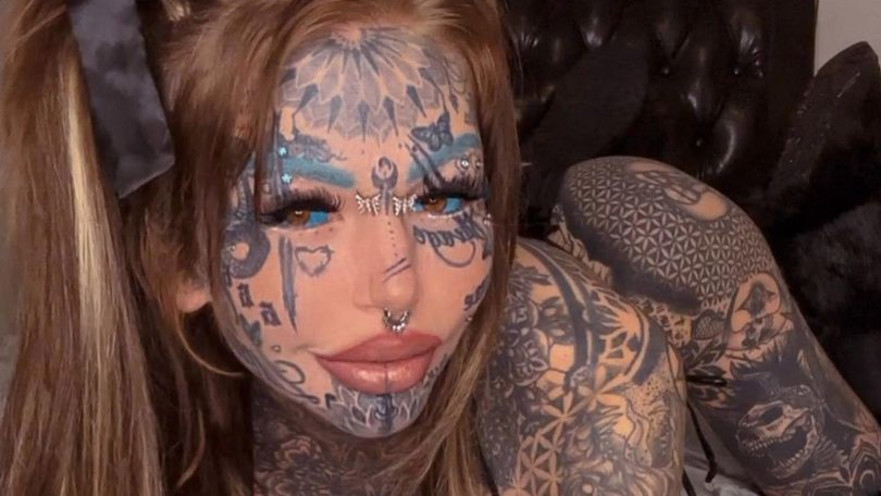 אמבר לוק, הבחורה הכי מקועקעת באוסטרליה