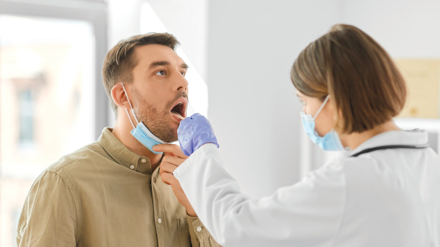 אילוסטרציה בדיקת קורונה