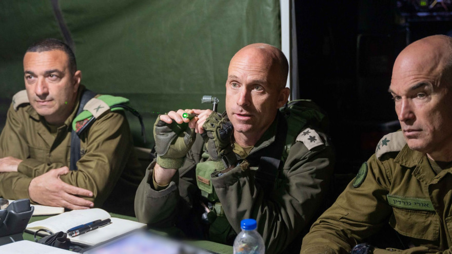 התרגיל המדמה תמרון בלבנון