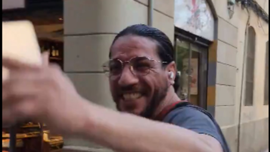 תיעוד מסרטון התקיפה שהועלה