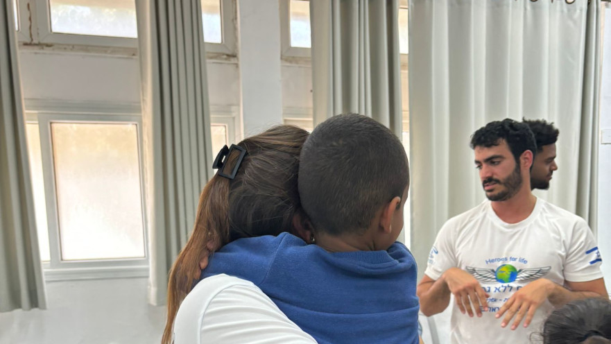 משלחת התנדבות באשקלון לוחמים ללא גבולות