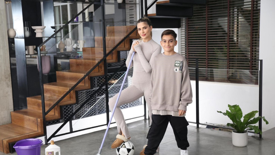 מירן בוזגלו ובנה