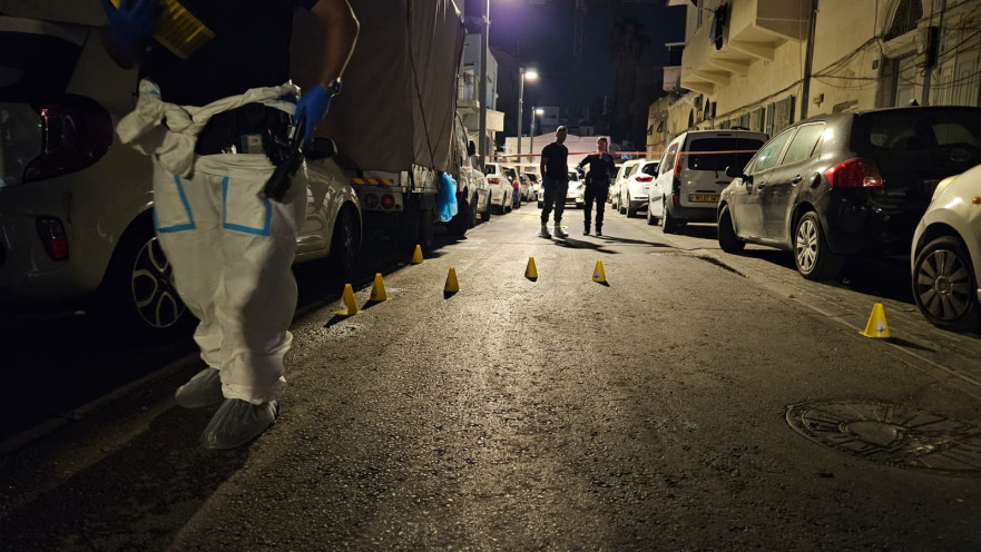 זירת רצח ביפו 13.7.24