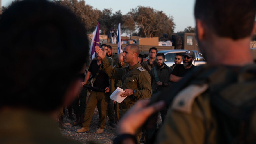 התדריך לתרגול של חטיבה 5 בפיקוד צפון